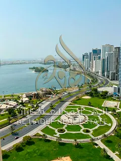 🔥 Luxury Duplex Penthouse for Rent – Al Majaz 2 | Sharjah 🔥 🌊 Panoramic Khalid Lagoon & C