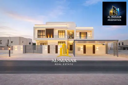 فيلا بالمويهات طابقين وروف 7غرف نوم ماستر ومصعد داخلي شامل كهربا ومياة ومكيفات