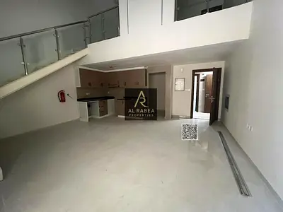 Annual rent in Ajman, Al Aaliyah, first occupancy, studio/duplex, large spaces