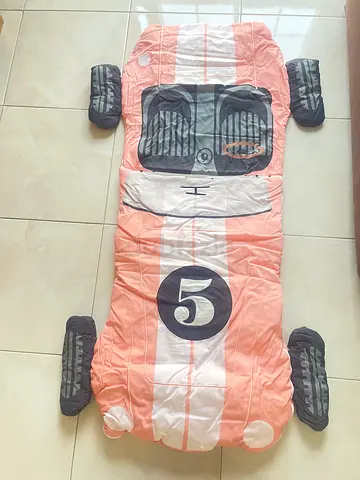 SLEEPING BAG Race car pink