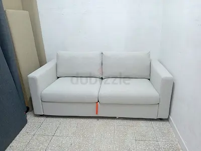 Comfortable 2 Seater Grey Sofa Bed vimle IKEA