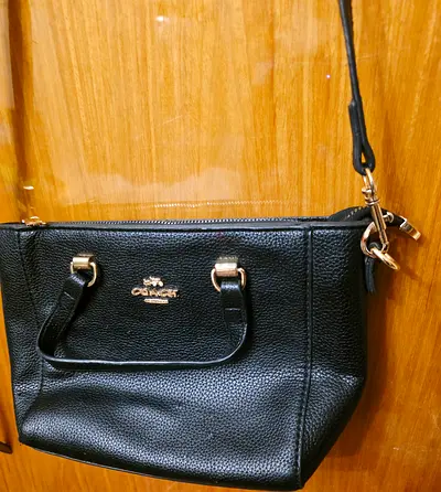 Coach Pebbled Leather Small Tote/Shoulder Bag. Worn Only a Couple of Times. In Brandnew Condition.
