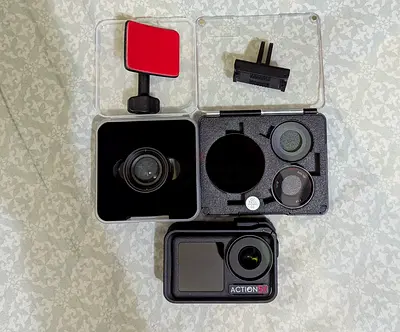 Dji Osmo Action 5 Pro Camera with Multiple Lens  and Mount Accessories With 10 months warranty