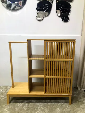 NORDKISA open wardrobe with sliding door