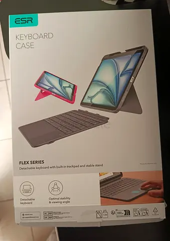 ESR Flex Series Detachable Keyboard Case for Tablet (with Trackpad) Brand New