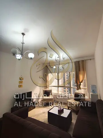 For Sale Prime Apartment in Al Khan Sharjah One bedroom and spacious living room Two bathrooms Open view No parking. Prime location in Al Khan. ----