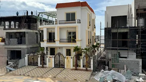 🏡🌴 Luxury villa with pool and barbecue area for sale in Al Bahia – Ajman 🌴🏡