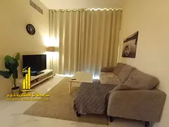 ✨ Luxurious one-bedroom apartment for monthly rent in Al Hamidiya, near Mohammed Bin Zayed Road an