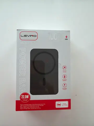 Levika 10,000mAh Wireless Power Bank (22.5W) - New in Box
