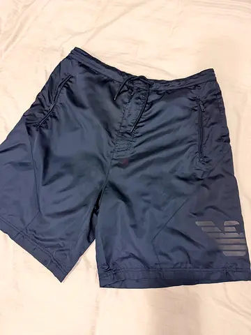 Emporio Armani Navy Blue Swim Shorts