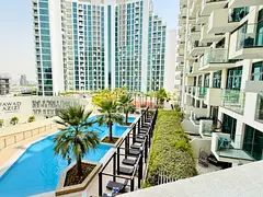 Hot offer // Furnished Studio Just 46k Rent 4 Cheques payments Pool View