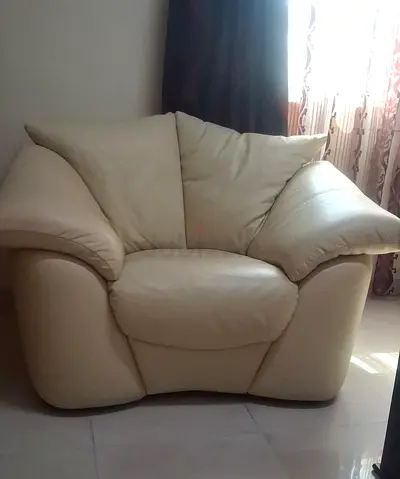 Single Seater Leather Couch