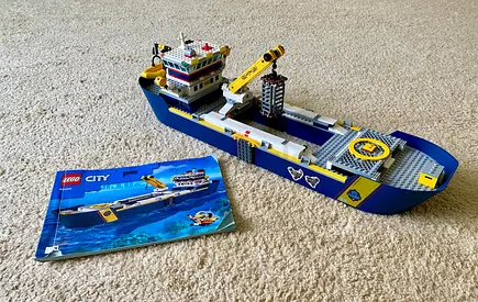 LEGO City - Ocean Exploration Ship Vessel