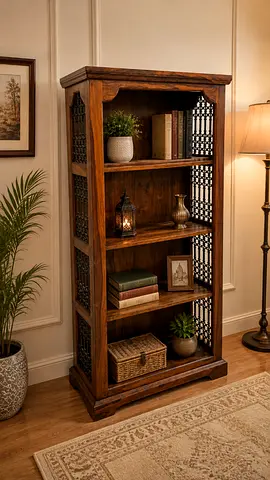 Marina Home Solid Wood Bookshelf