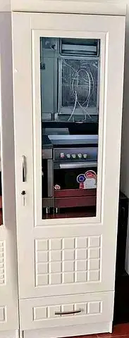 Wardrobe White Single Door