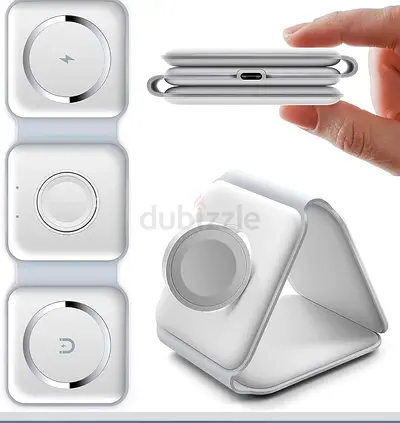 Wireless Charge, Foldable 3 in 1