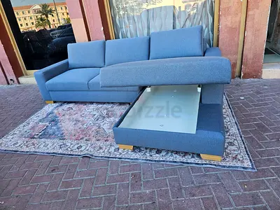 Ikea Lshape sofa inside storage