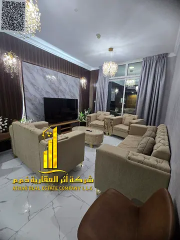 ✨ Luxury 2-Bedroom Apartment with Sea View for Monthly Rent in Oasis Towers ✨ Experience luxury living with a stunning full sea view! Fully furnishe