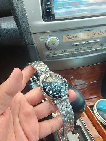Men watch Omega