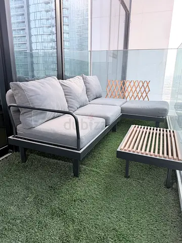 IKEA outdoor sofa 3 seater + coffee table