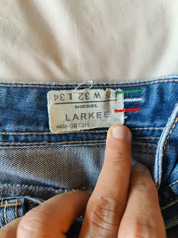 Original Diesel Larkee Men's Blue Jeans - Size W32 L34