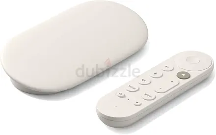Google Chromecast with Google TV (4K) - White, used