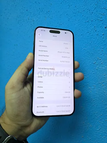 Iphone 15 Promax 256gb Esim Original