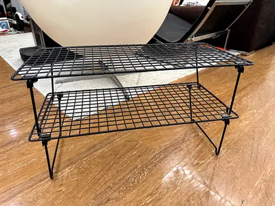 Dual IKEA Grejig Shoe rack, grey, W:58xD:27xH:33cm