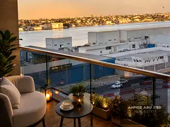 Luxury Furnished | Sea View | 2 Balconies | Maid's Room | Premium Location