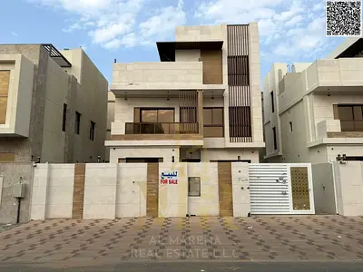 🏡⭐ Villa for sale in Al Bahia – Ajman | Two floors and a roof | Includes registration and ownership fees ⭐🏡