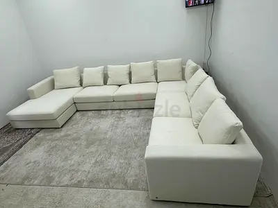 Almost like new condition the one Brand Ushape sofa