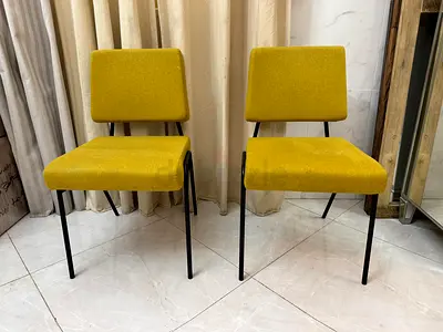 West Elm Wire Frame Dining Chairs