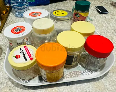 Storage Jars and bottles