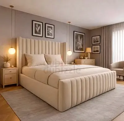 Heavy Duty Luxury Design King Size Bed Frame For Sale