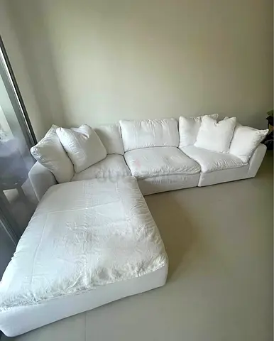 Marina home luscious linen sofa