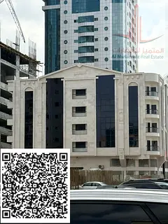 Two bedrooms and a living room for annual rent, first occupancy, prime location, new building, famil