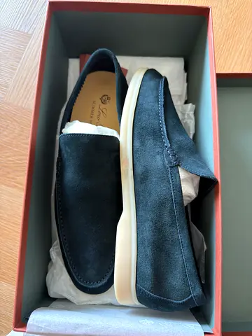Authentic blue Loro Piana Summer Walks men