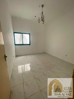 Apartment for annual rent in Al Majaz 3. The apartment has 3 bedrooms, a living room, 3 bathrooms, a