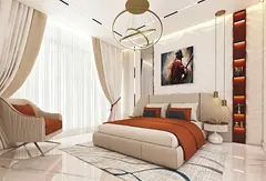 Furnished 2BHK | Sportz By Danube | City & Pool Views