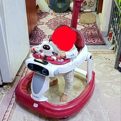 Baby Walker with Push Handle - Good Condition