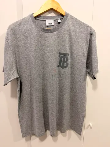 Burberry Grey TB Logo T-Shirt