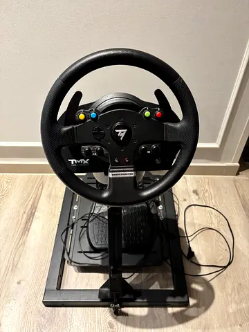 Thrust Master TMX Force Feedback Steering Wheel and Pedals