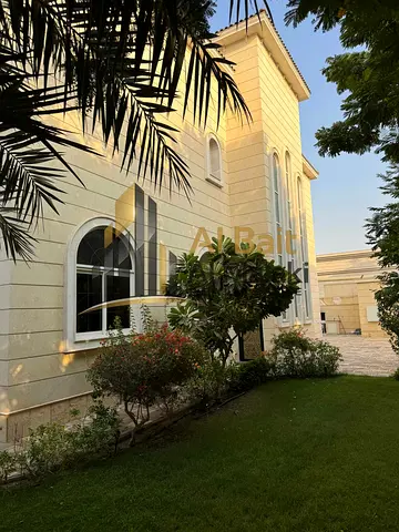 Villa for Sale in - Al Sharqan A luxurious villa with a spacious area and a fully integrated design, available for sale with options to buy furnished