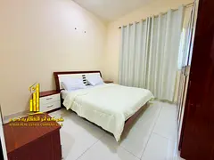 Luxury one-bedroom apartment with a living room and open balcony. Ajman, Al Rawda. Fully furnished,