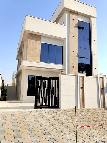 Luxury Villa for Sale in Al Helio 2, Ajman | 5 Master Bedrooms | 3 Floors | Super Deluxe Finishing
