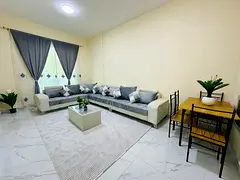1BHK Fully Furnished for monthly rent in Ajman - Al Rashidiya 3 | Includes bills and internet - Book
