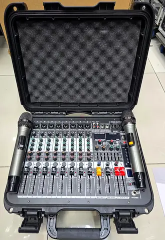YGY 8 Channel Mixer with Amplifier- Brand New