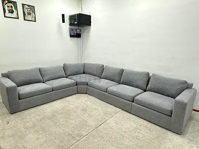 Almost like new condition crate&barrel corner sofa