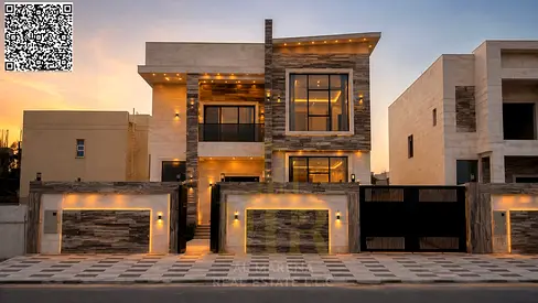 🏠 فيلا عائلية فاخرة في العالية عجمان | مساحات واسعة وخصوصية عالية تشطيب راقي