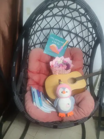 Cosy hanging chair
